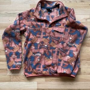 Patagonia Synchilla Snap-T Fleece Pullover Canyon
Block Big Sisu Brown Medium